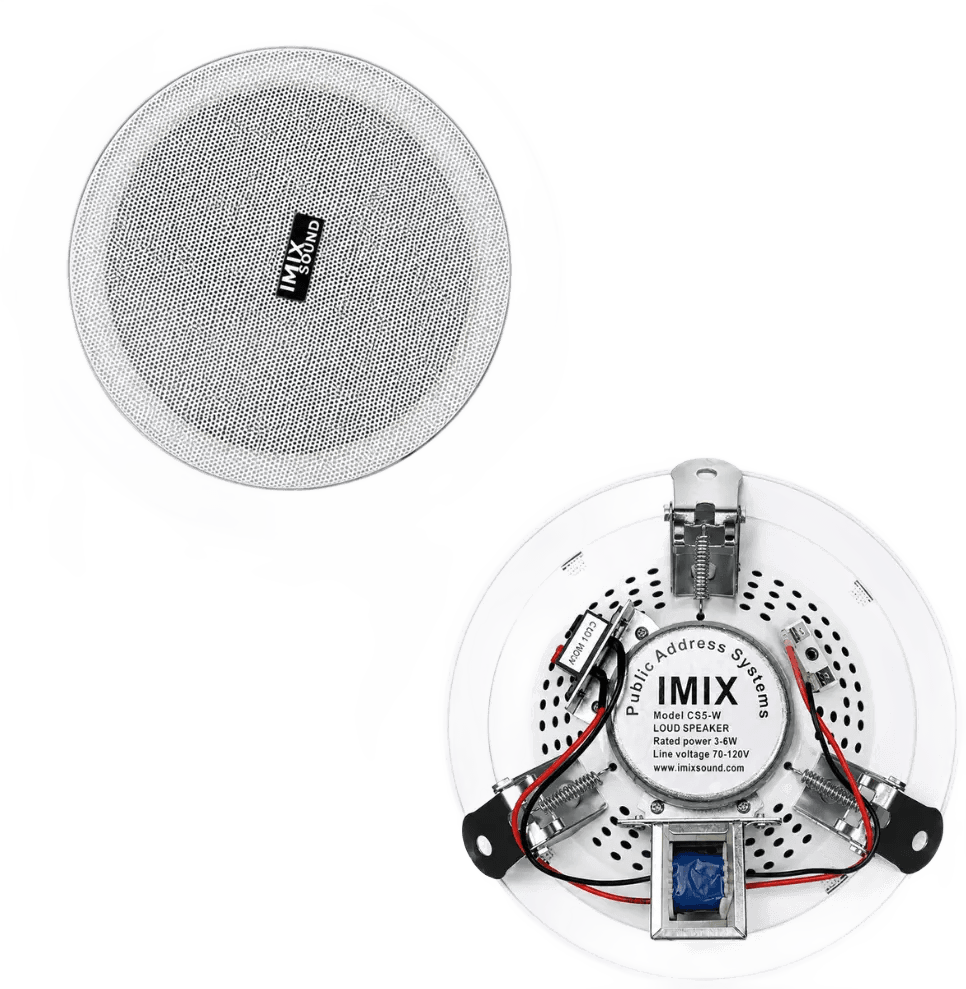 CS5-W Ceiling Speaker (Public Address System) White