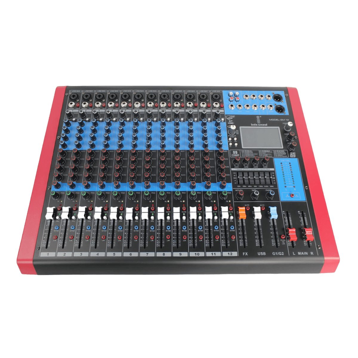 SM12 12 Channel Analogue Mixer