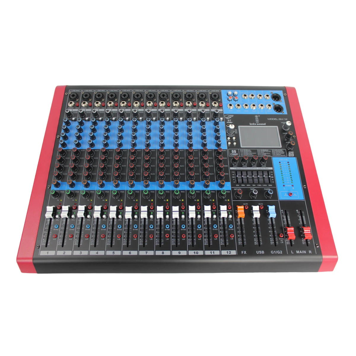 SM12 12 Channel Analogue Mixer
