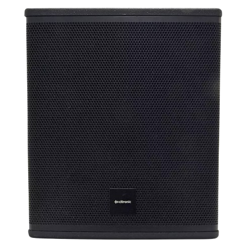 Citronic CASA-12BA Subwoofer Speaker Active 12INCH Black 350W 8OHM