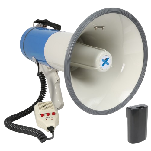 Vonyx MEG065 Megaphone Rec/siren/usb/battery 65W