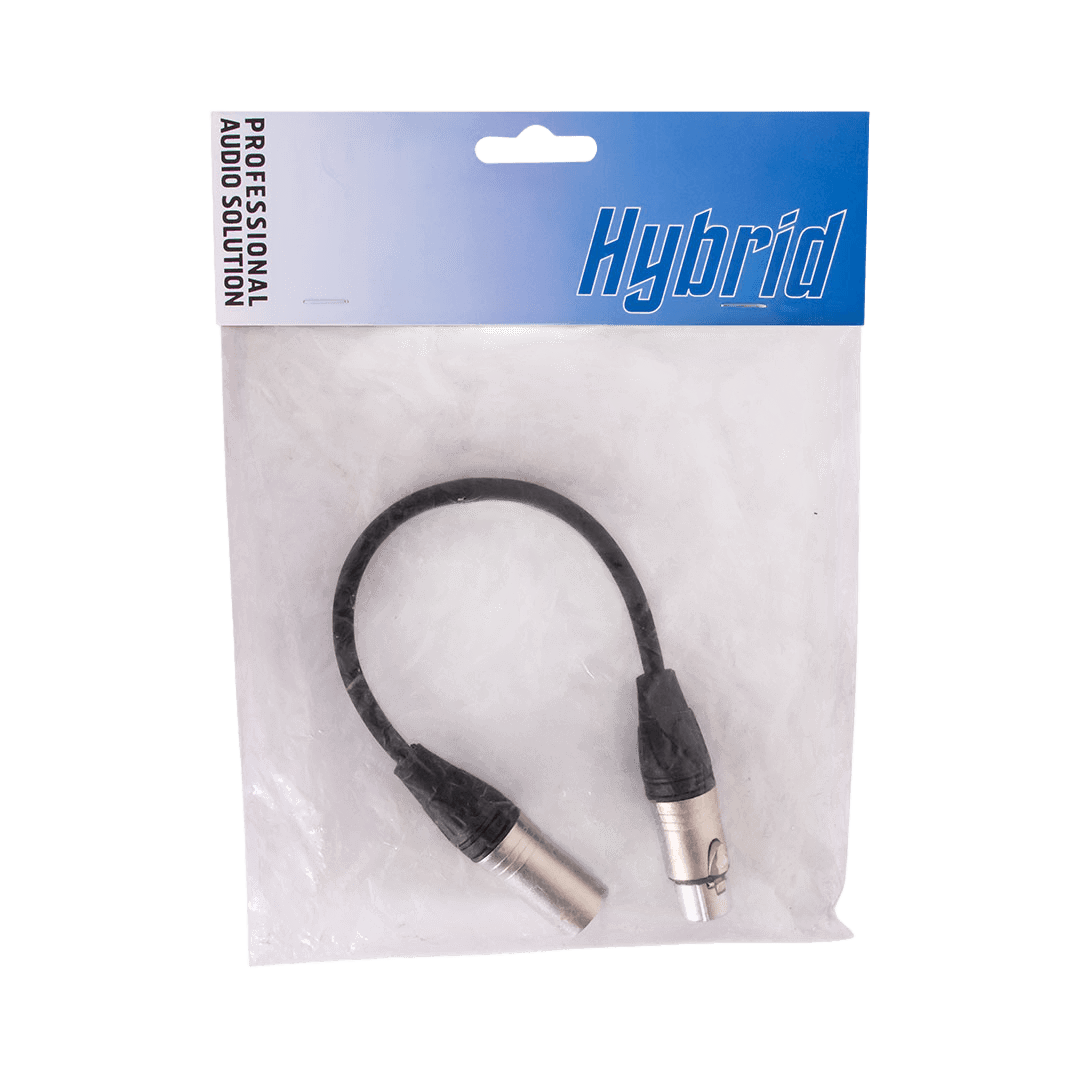 XLR MALE-XLR Female 0.3M