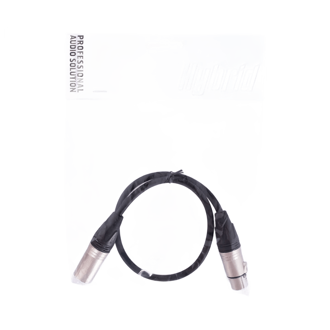 XLR MALE-XLR Female 0.5M