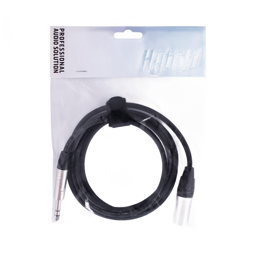 XLR MALE-JACK Stereo 1.8M