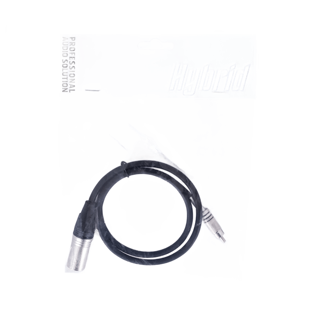 XLR MALE-RCA 0.8M