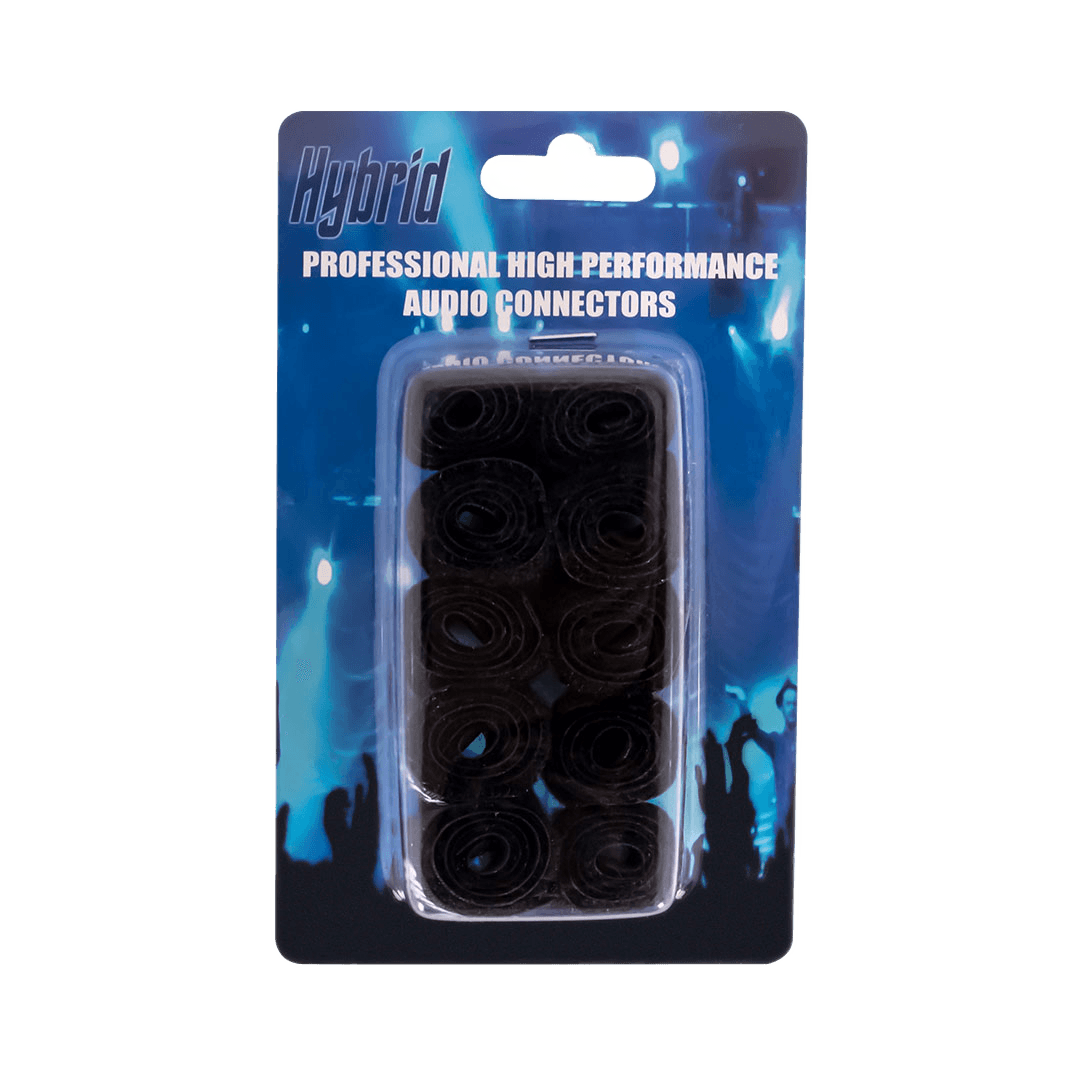 Hybrid Velcro Cable Straps 250mm Black