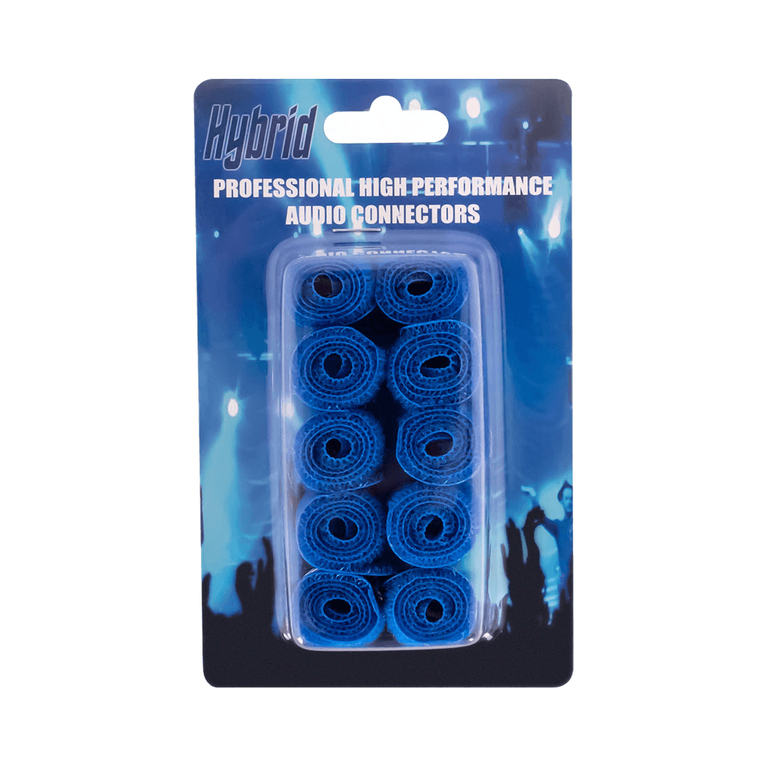 Hybrid Velcro Cable Straps 250mm Blue