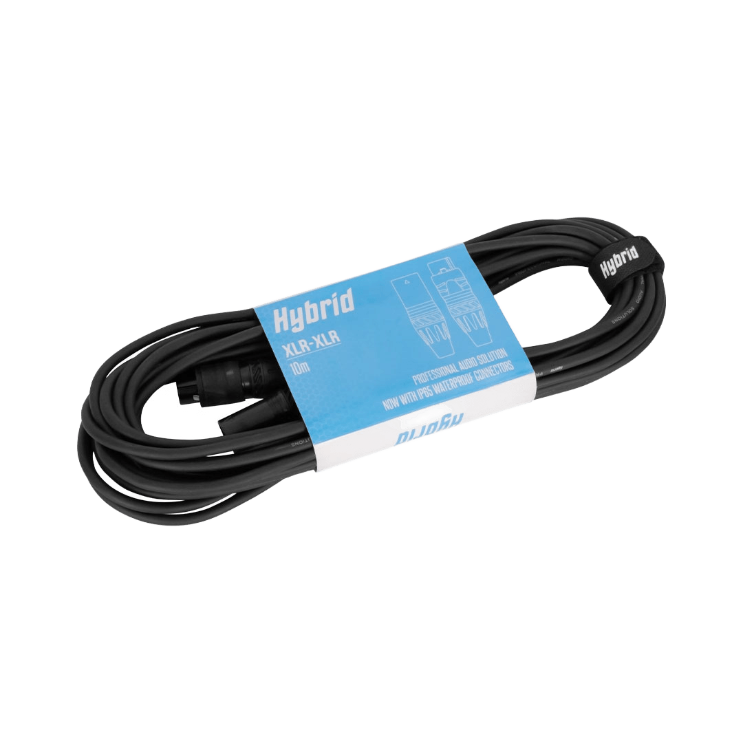 Hybrid XLR Male to XLR Female Audio Cable – 10m
