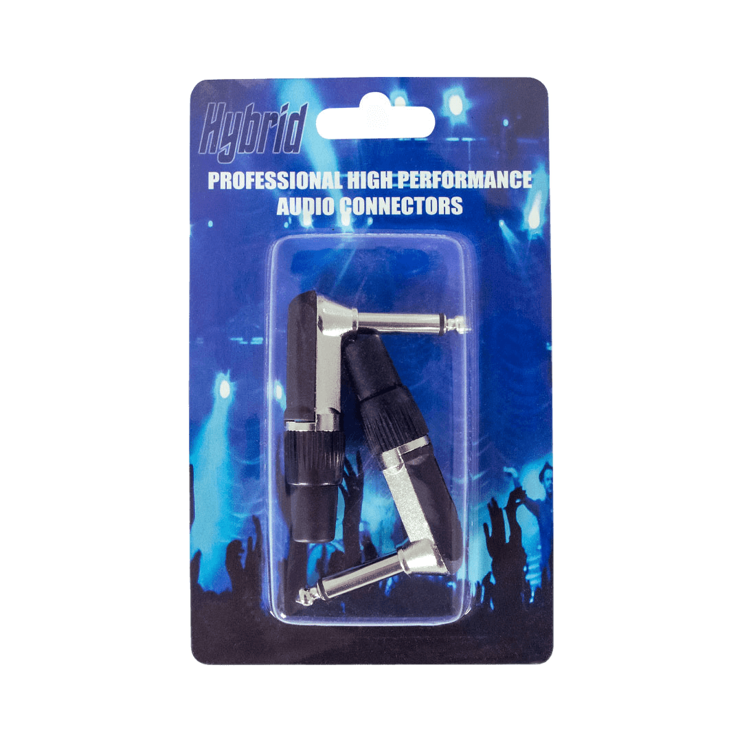 Hybrid 2 Pack Mono Jack – Right angled