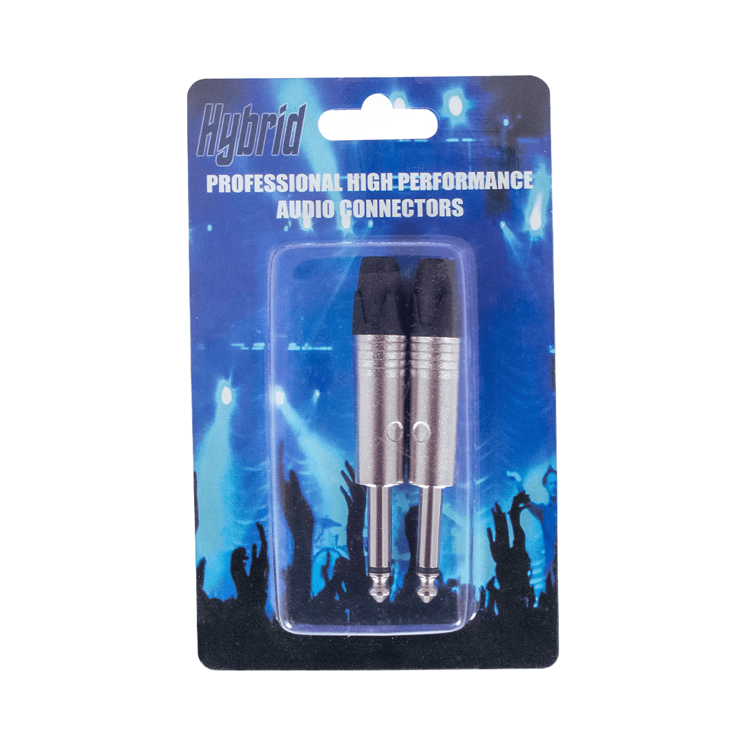 Hybrid 2 Pack Mono Jack (6.3mm)