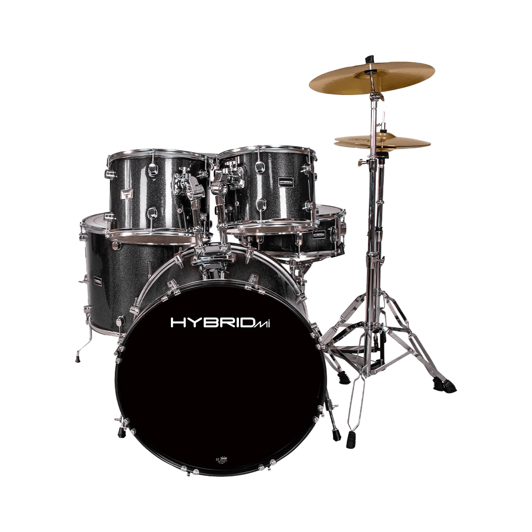 Hybrid MI HD5 – Lazer Black Drum Kit