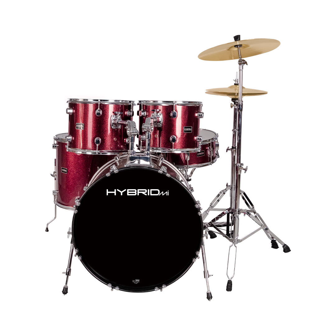 Hybrid MI HD5 – Lazer Red Drum Kit