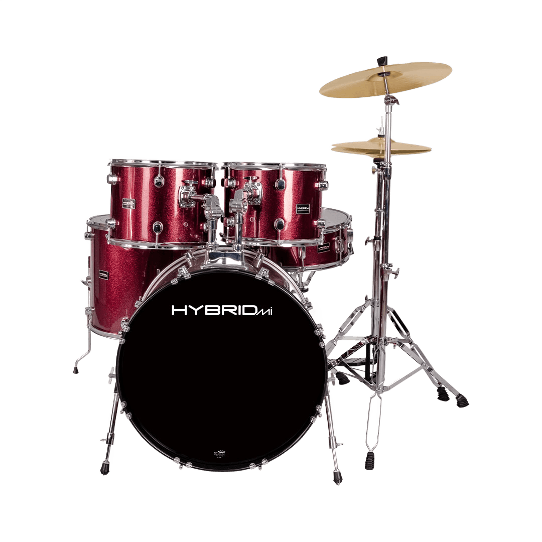 Hybrid MI HD5 – Lazer Red Drum Kit