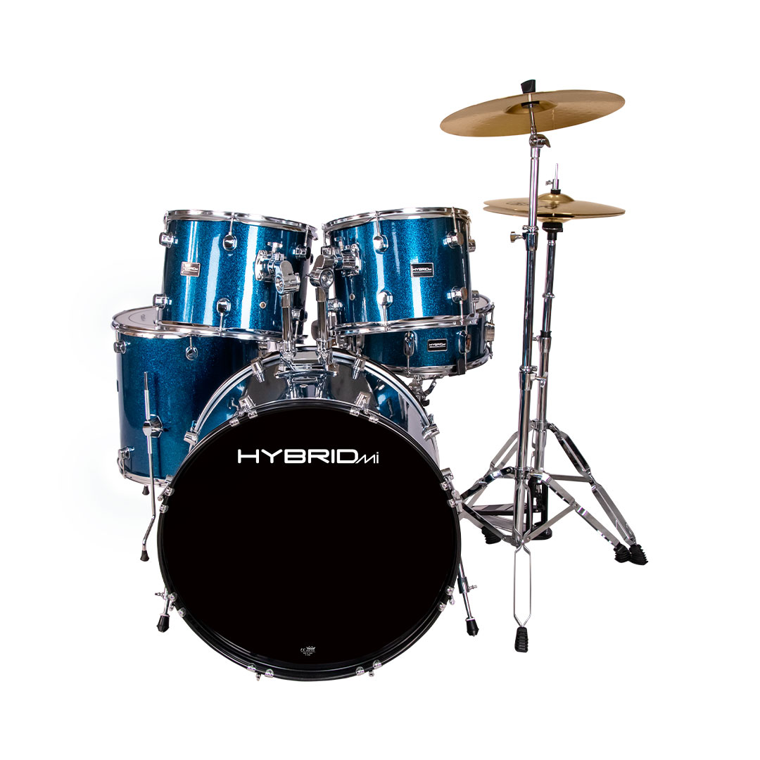 Hybrid MI HD5 – Lazer Blue Drum Kit