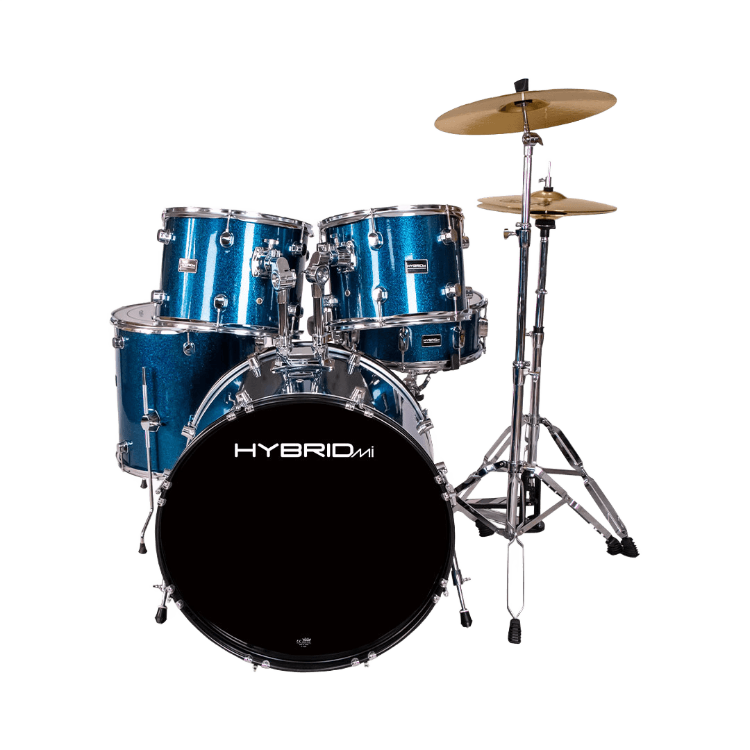 Hybrid MI HD5 – Lazer Blue Drum Kit
