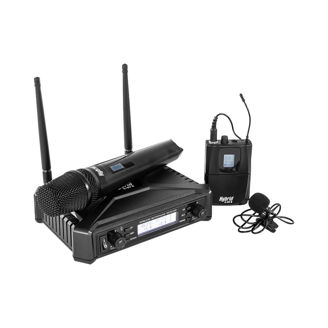 Hybrid U-DV B Handheld Lapel