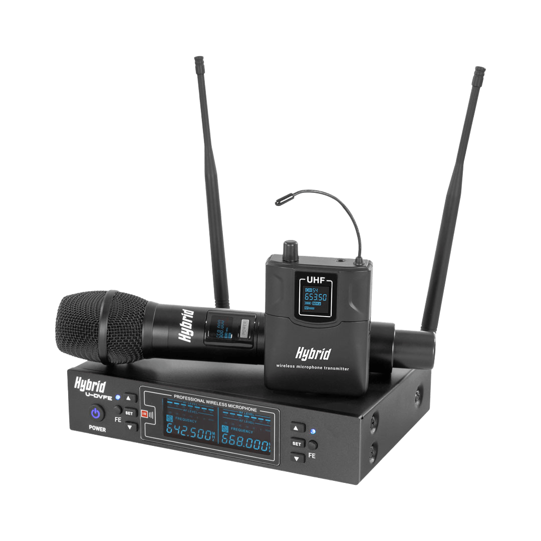 Hybrid U-DVFE Handheld Lapel
