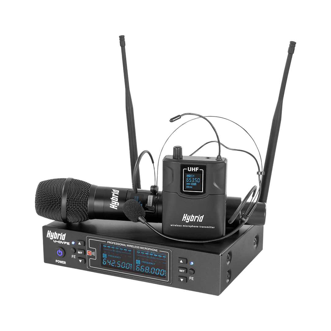 Hybrid U-DVFE Handheld Headset