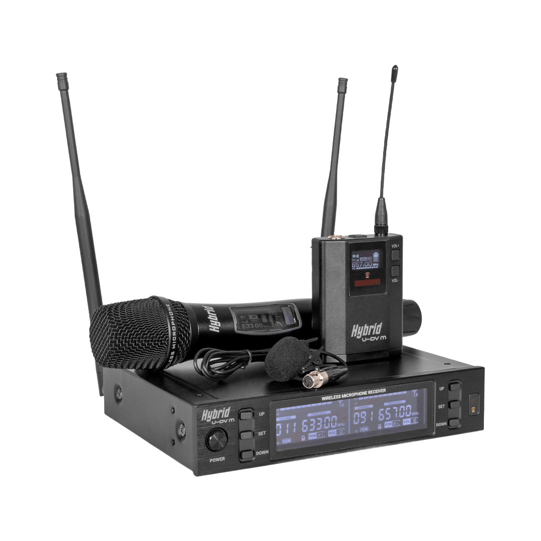 Hybrid U-DV M Handheld Lapel