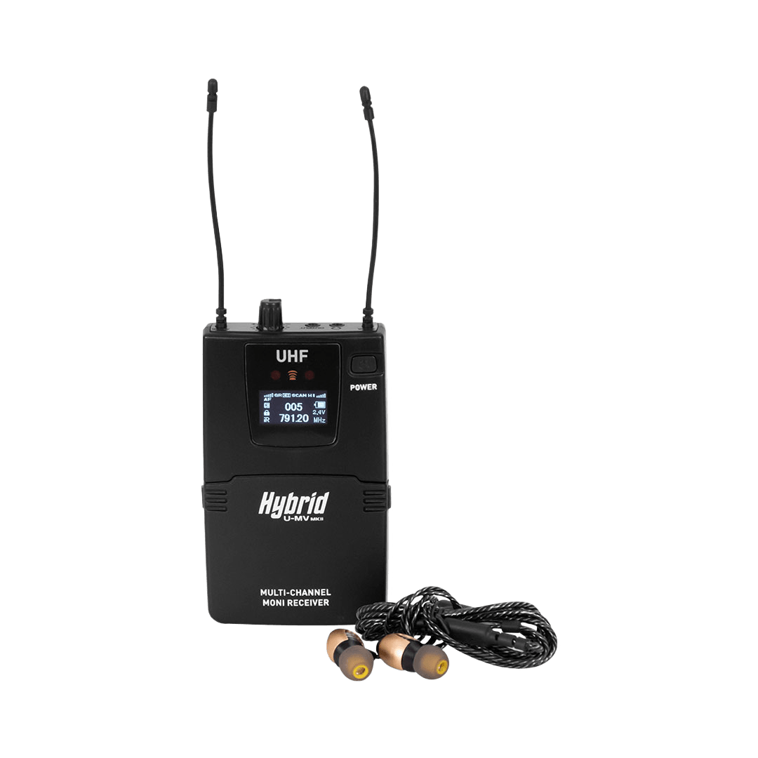 Hybrid U-MV MKII Beltpack Receiver IN-EAR Monitors