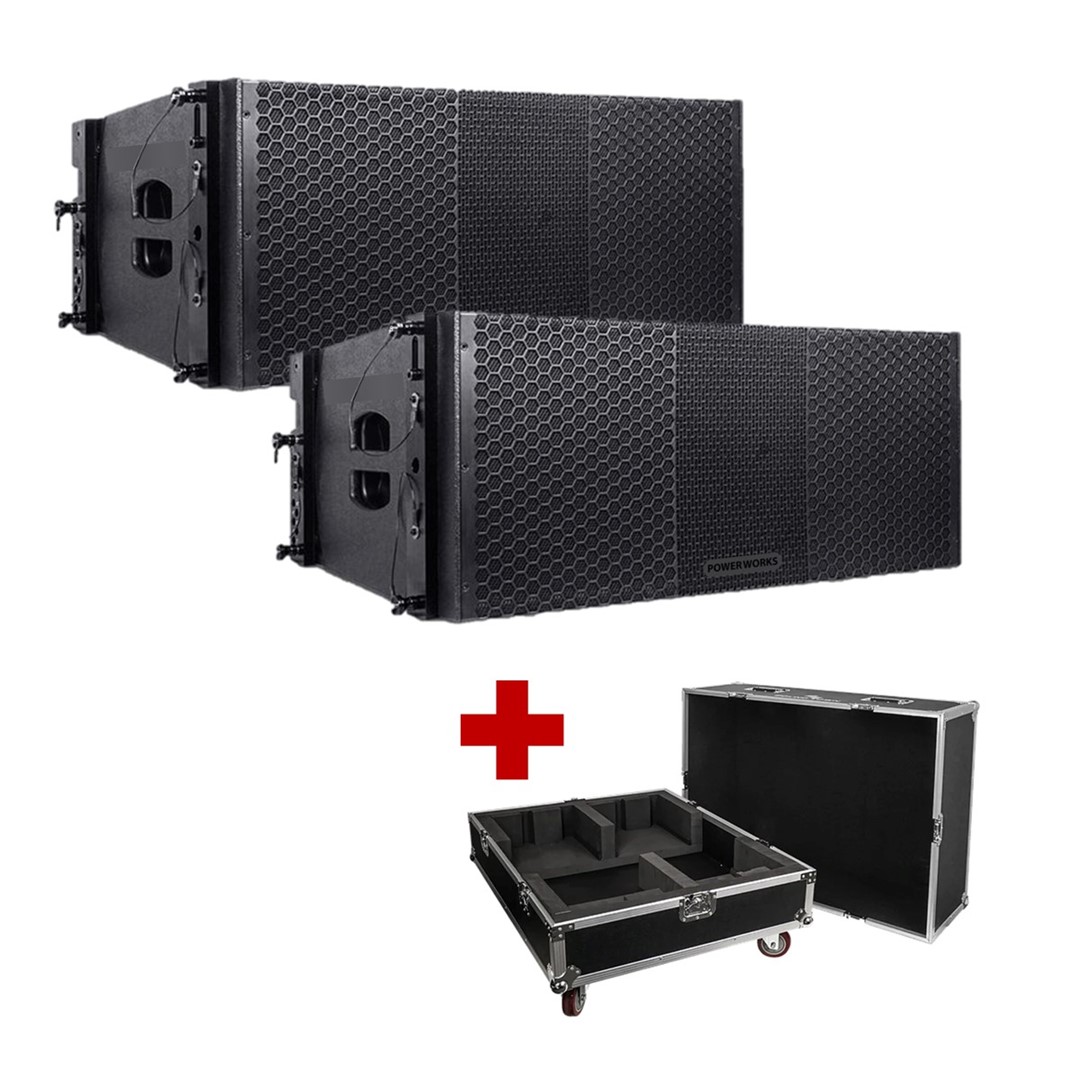 Powerworks Zethus-210BPW 10″ LINE Array WITH DSP Package